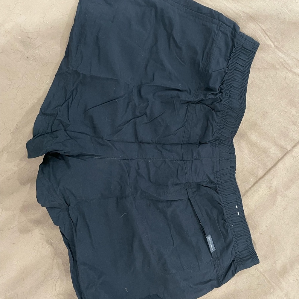 EUC Black Sandy River shorts in 3 in inseam